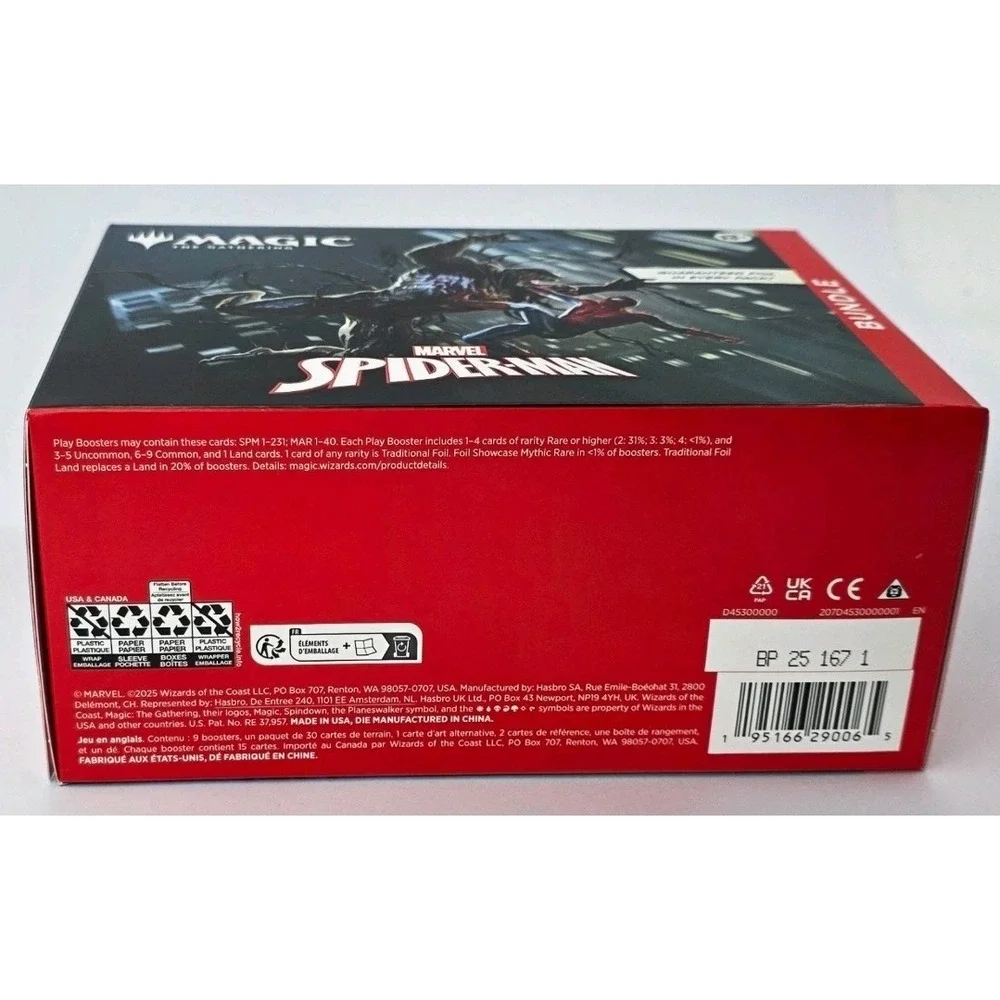 MTG‎ Magic The Gathering Marvel's Spider-Man Bundle Box SEALED Shipped ASAP